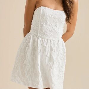 Altar’d State Emberly Strapless Mini Dress